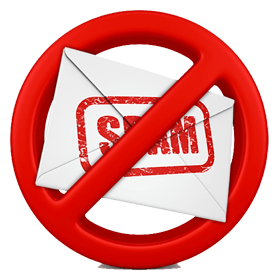 no spam policy